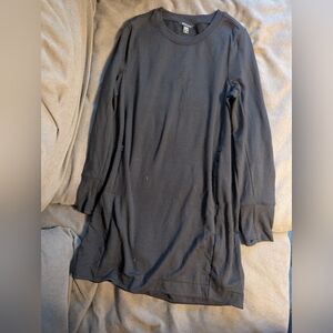 Black Athleta Sweatshirt Dress